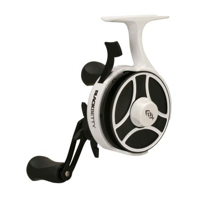 Катушка 13 Fishing Black Betty FreeFall Ghost Ice Reel - 2.5:1 Gear Ratio w/ NEW Line Window- Right Hand (2963)